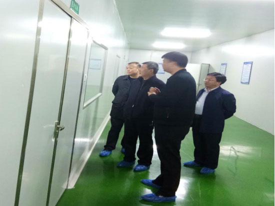 寧夏自治區(qū)領導蒞臨岳氏集團寧夏生產(chǎn)基地視察調研